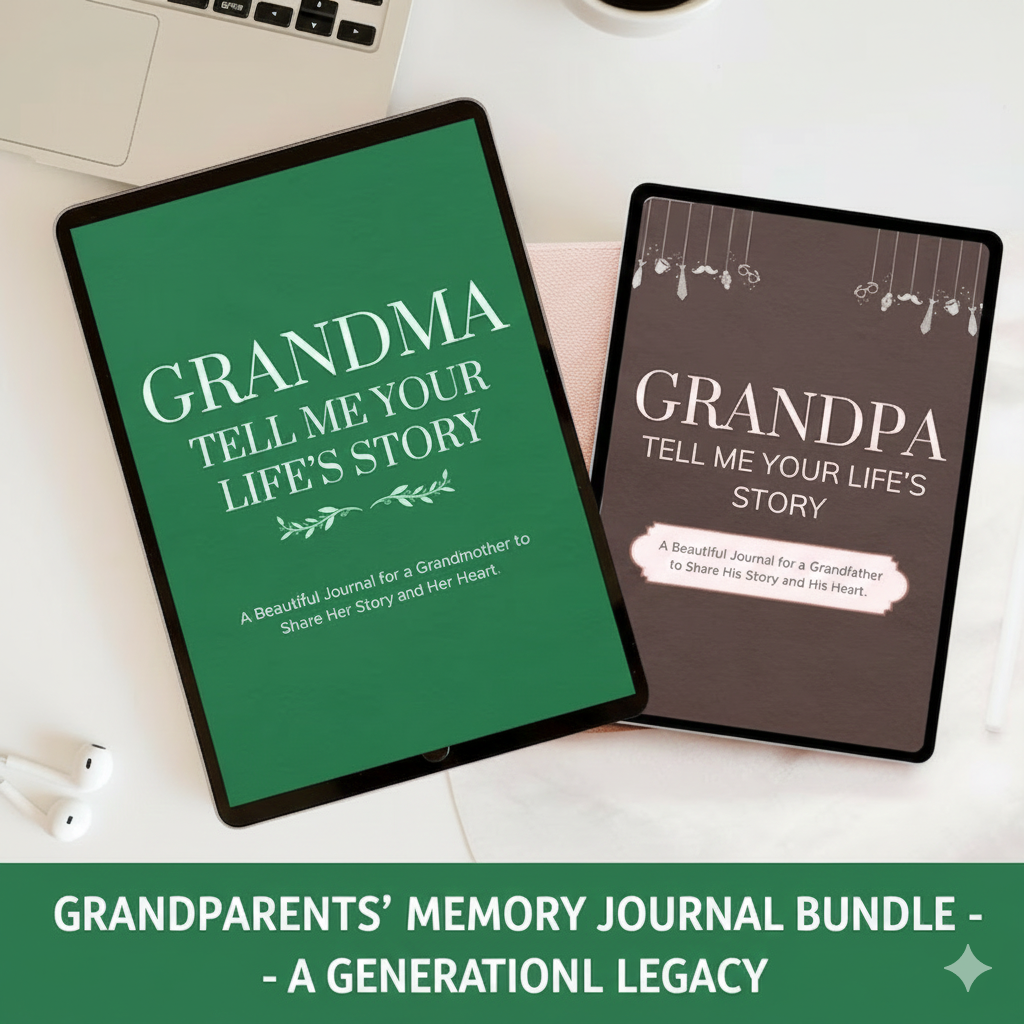 Grandparent's Memory Journal Bundle