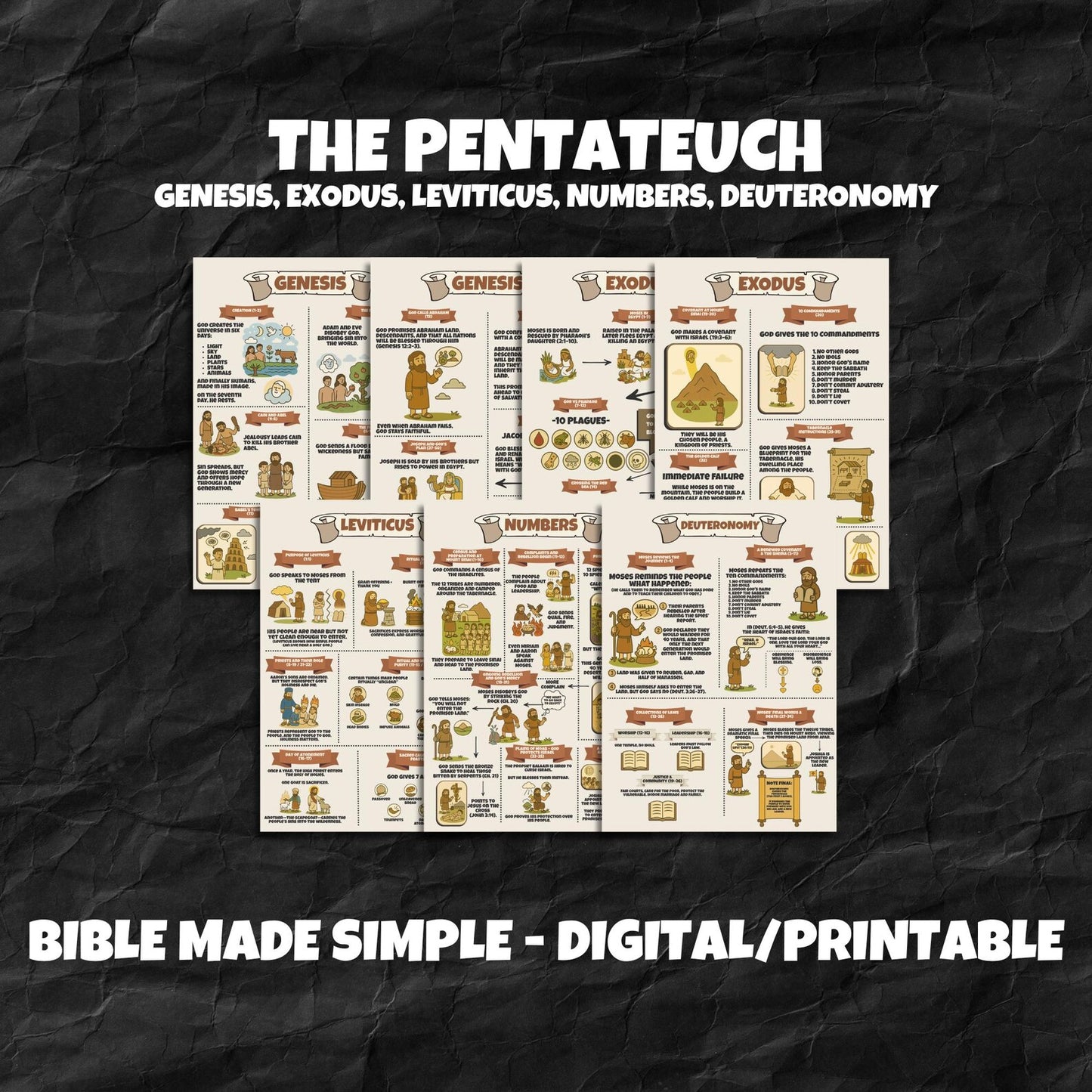 Escritura Simplificada™ - Sistema completo de estudio bíblico visual para niños en solo 10 minutos al día