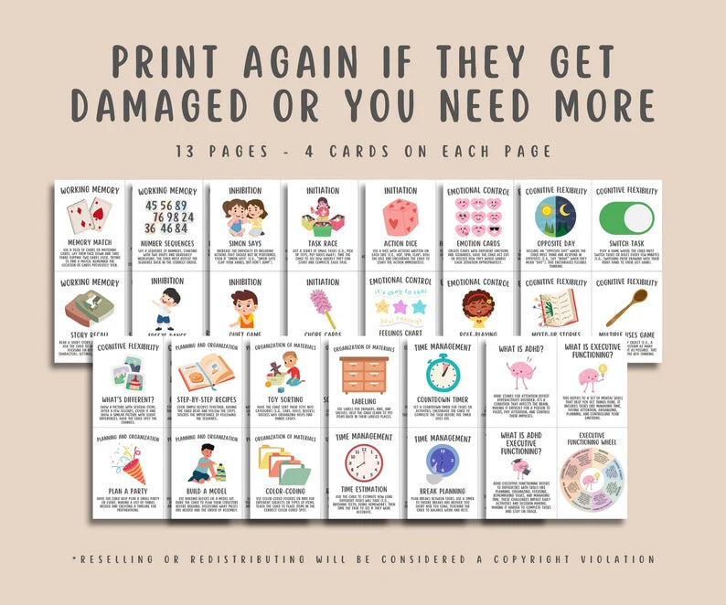 52 ADHD Activity Cards For Kids: Never Run Out of Strategies Again