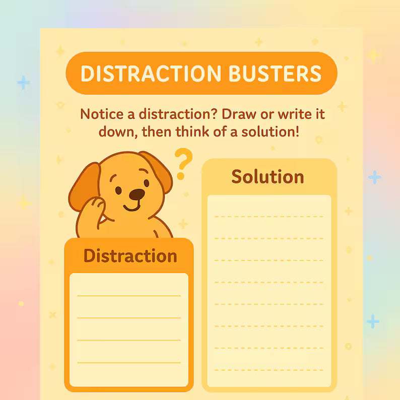 40 ADHD Activity Worksheets: Homework Helpers, Focus Challenges & Mindfulness Tools