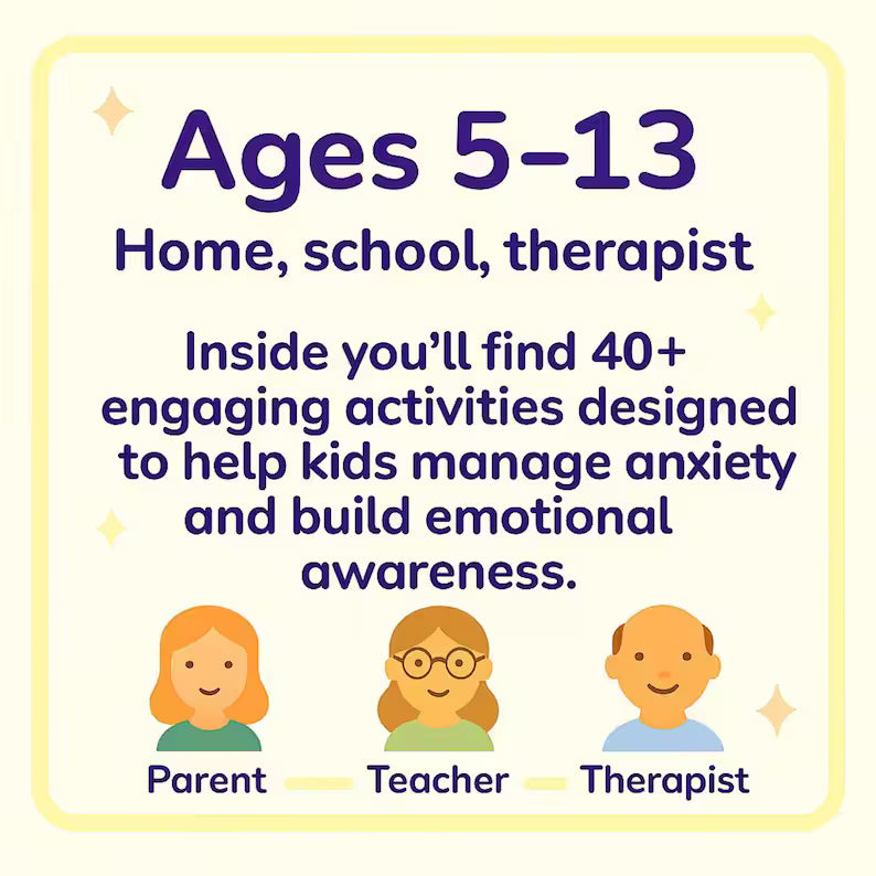 40 ADHD Activity Worksheets: Homework Helpers, Focus Challenges & Mindfulness Tools