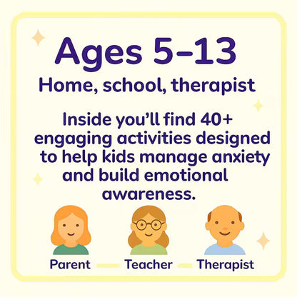 40 ADHD Activity Worksheets: Homework Helpers, Focus Challenges & Mindfulness Tools