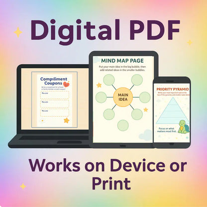 40 ADHD Activity Worksheets: Homework Helpers, Focus Challenges & Mindfulness Tools