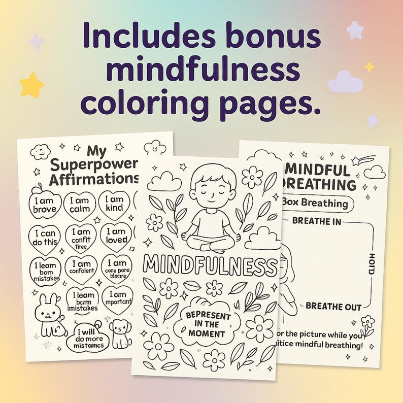 40 ADHD Activity Worksheets: Homework Helpers, Focus Challenges & Mindfulness Tools
